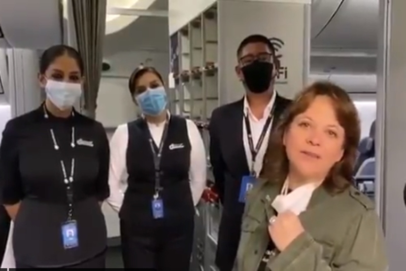 Parte a Shangai vuelo para traer equipo médico a México (+videos). Noticias en tiempo real