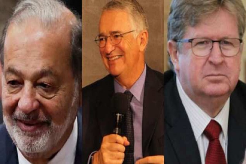 Slim, Salinas Pliego y Larrea, los tres mexicanos más ricos del país: Forbes. Noticias en tiempo real