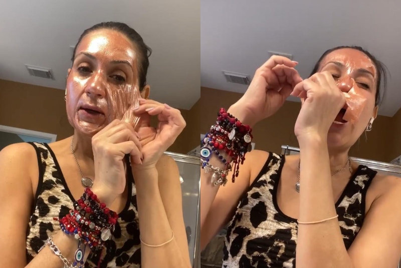 “Me está arrancando hasta el espíritu”: Mujer se viraliza por retirarse dolorosa mascarilla facial. Noticias en tiempo real