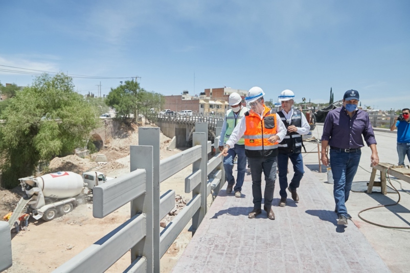 Gobernador de Aguascalientes Martín Orozco supervisa avances en proyectos de obra. Noticias en tiempo real