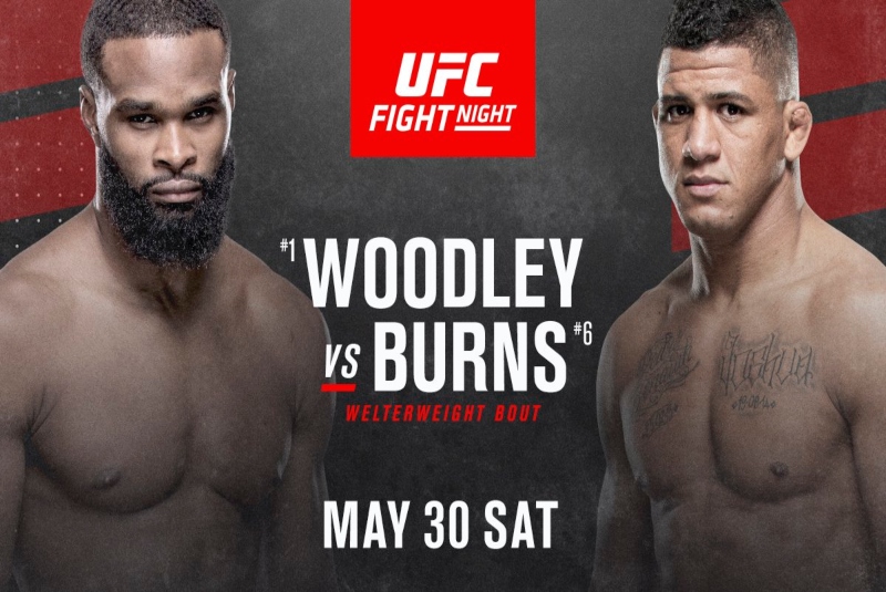 UFC regresa el sábado con duelo Tyron Woodley-Gilbert Burns. Noticias en tiempo real