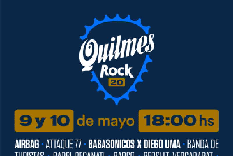 El festival Quilmes se llevará a cabo este fin de semana
