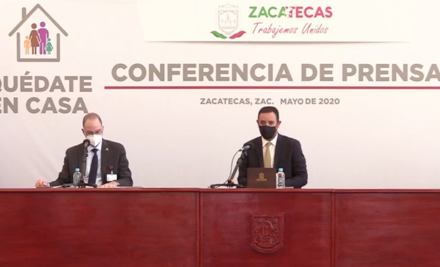 Gobierno de Zacatecas presenta programa para reactivar la economía. Noticias en tiempo real
