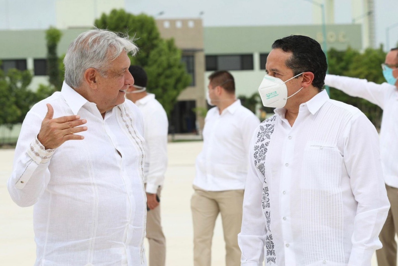 López Obrador insta a mantener disciplina con la sana distancia. Noticias en tiempo real