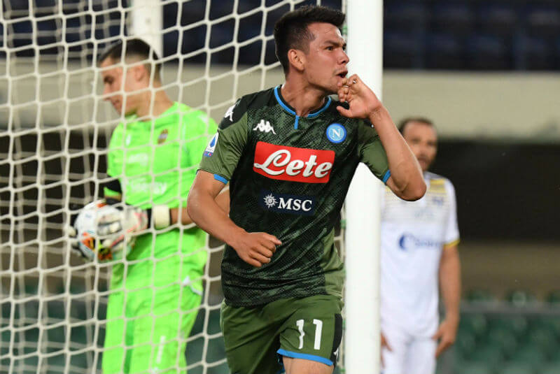 Chucky Lozano anota el segundo gol del triunfo de Napoli contra Hellas Verona (+video). Noticias en tiempo real