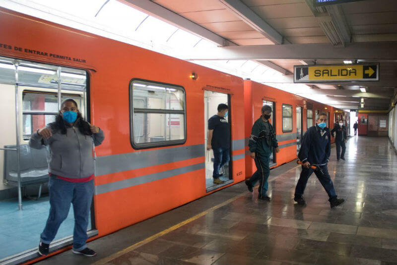 STC informa que estación Zócalo de la Línea 2 estará en servicio desde las 11:00 a 17:00 horas. Noticias en tiempo real
