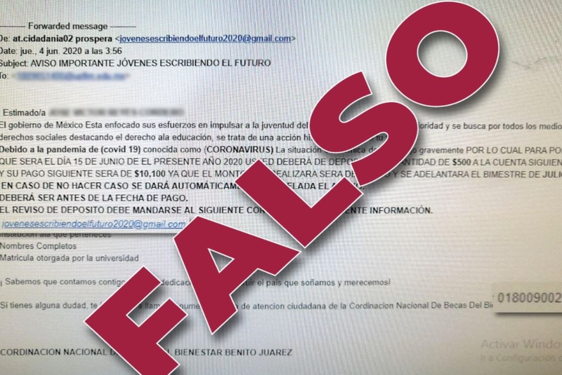 “No realizar ningún depósito”: SEP alerta por extorsión a beneficiarios de Becas para el Bienestar. Noticias en tiempo real