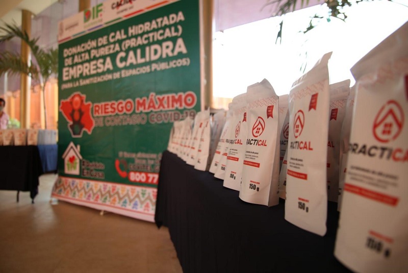 Gobernador de Guerrero agradece donación de cal que se utilizará para sanitización de espacios públicos. Noticias en tiempo real