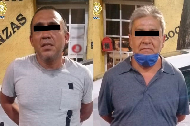 Policías detienen a dos con 25 mil pesos robados. Noticias en tiempo real