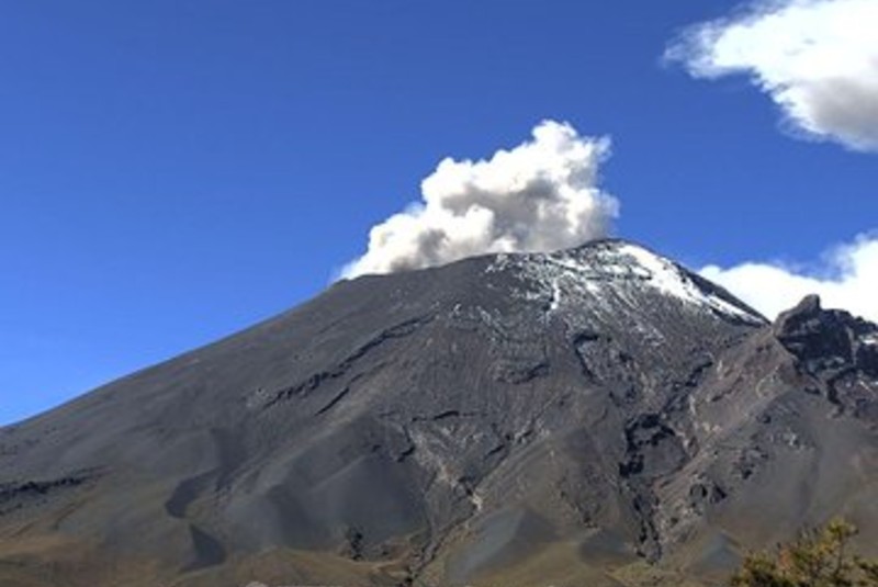 Popocatépetl emite 274 exhalaciones en las últimas 24 horas. Noticias en tiempo real