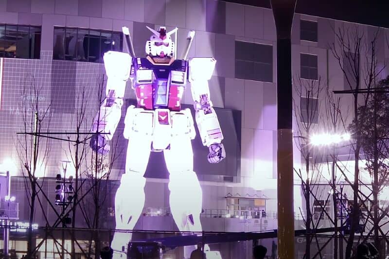 Robot Gunma que desfilará en los Juegos Olímpicos de Tokio 2020