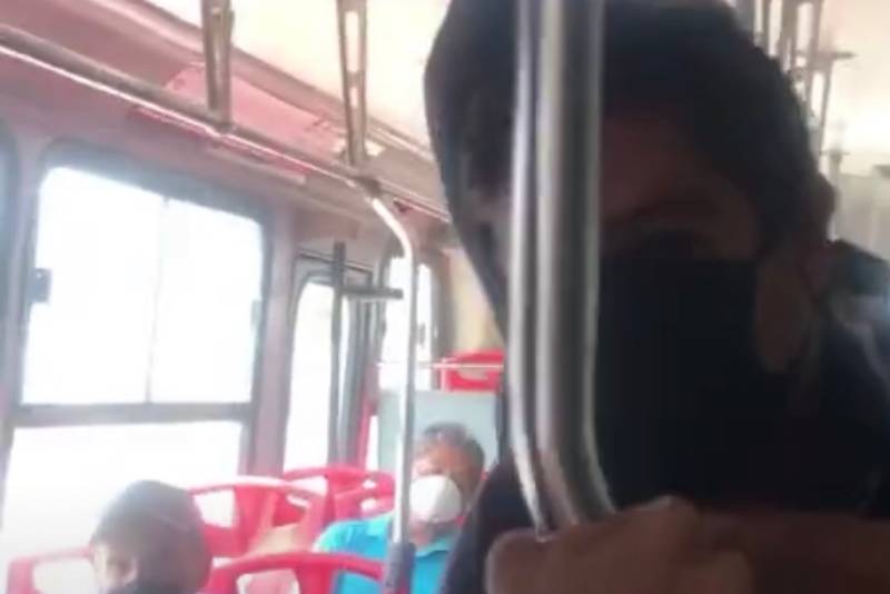 Mujer acusa a hombre de haberla manoseado en el Mexibús; difunde video en Tik Tok. Noticias en tiempo real