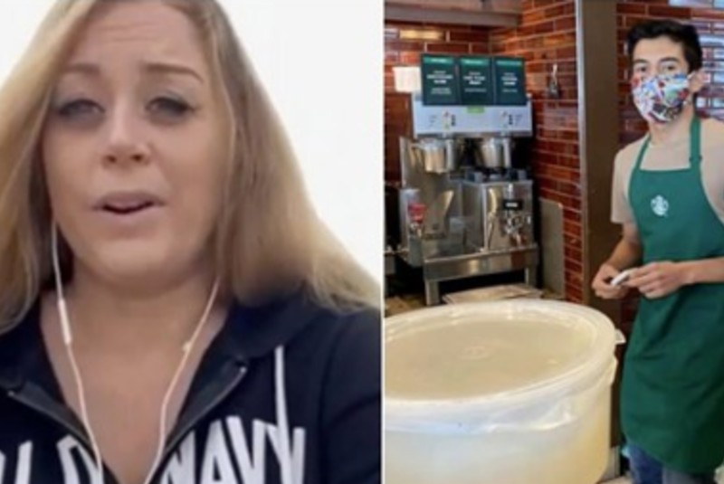 Empleado de Starbucks que negó entrada a mujer por no portar cubrebocas recibe 105 mil dólares; ella exige la mitad. Noticias en tiempo real