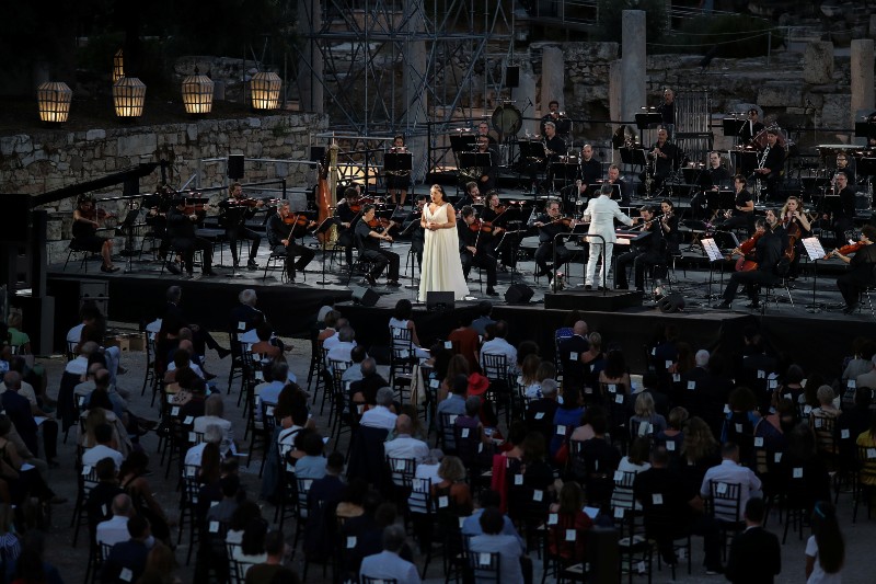 ópera regresa a la Acrópolis de Atenas tras Coronavirus
