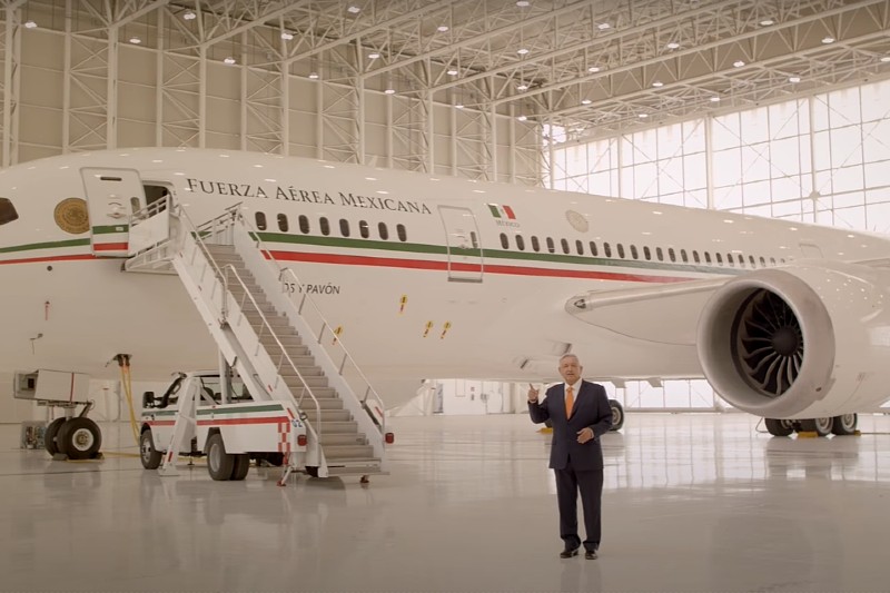 AMLO y el avión presidencial
