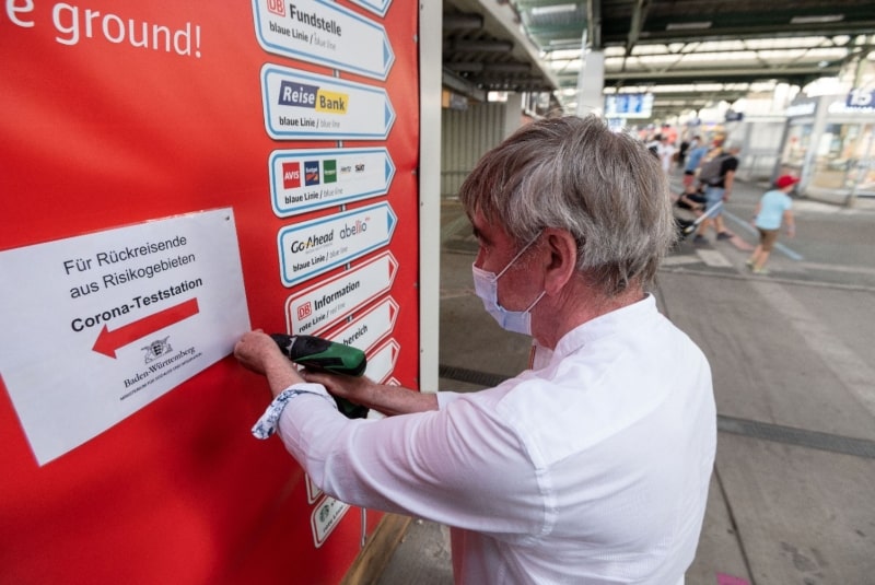 Trenes alemanes piden a viajeros de zonas de riesgo que se registren. Noticias en tiempo real