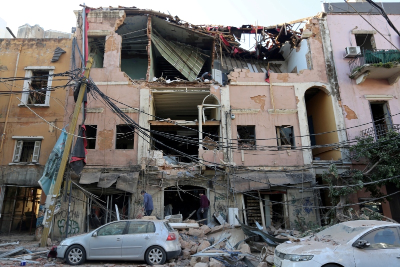 Más de 200 mil personas se quedaron  sin casa tras explosión en Beirut, Líbano. Noticias en tiempo real