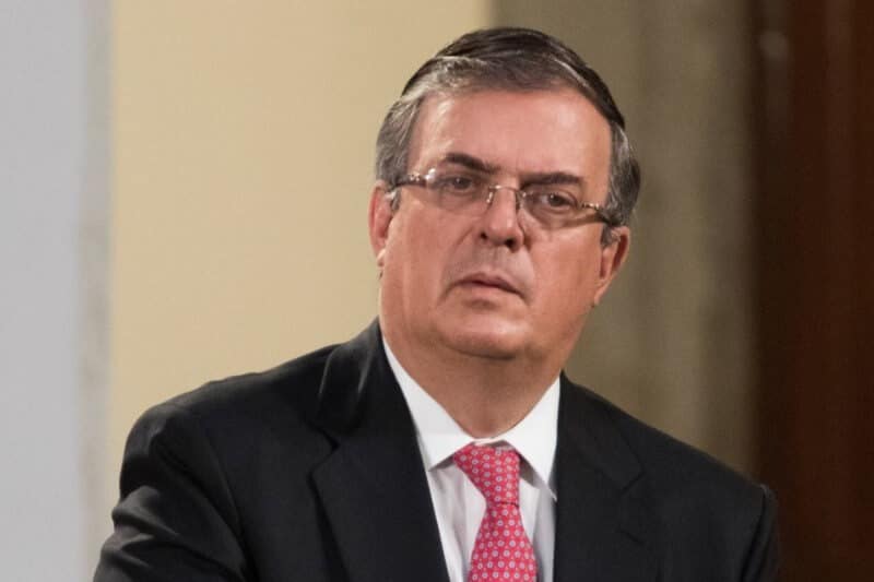 Marcelo Ebrard, titular de la Secretaría de Relaciones Exteriores