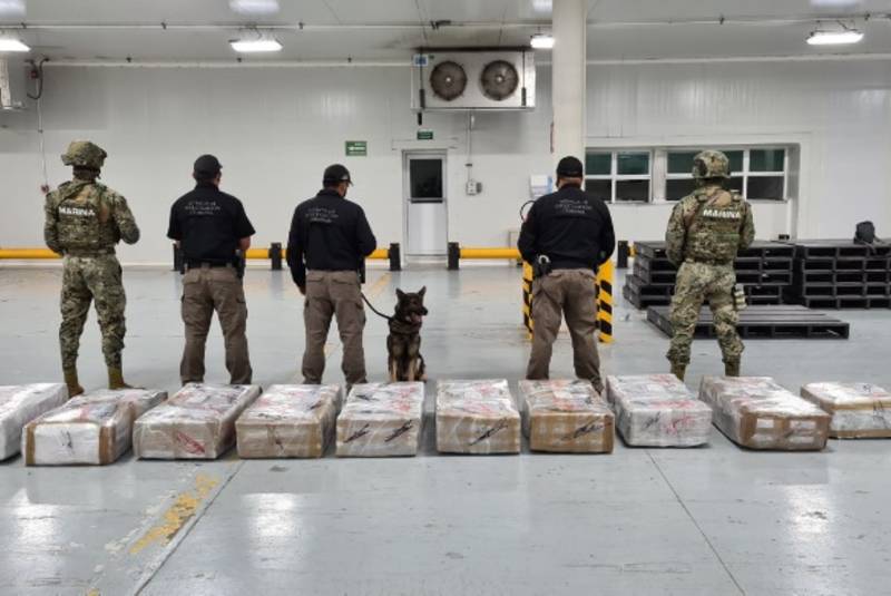 Semar y FGR aseguran 575 paquetes de cocaína en Manzanillo, Colima. Noticias en tiempo real