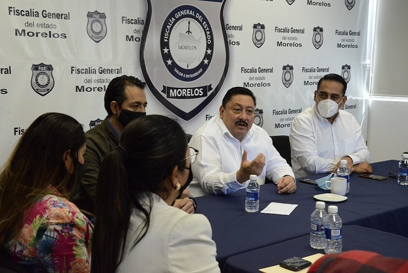 Fiscal General de Morelos se reúne con Comisión de Búsqueda de Personas y colectivos de Víctimas. Noticias en tiempo real