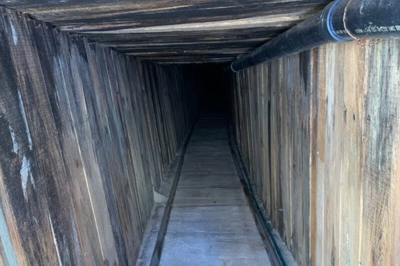 narco túnel en Yuma