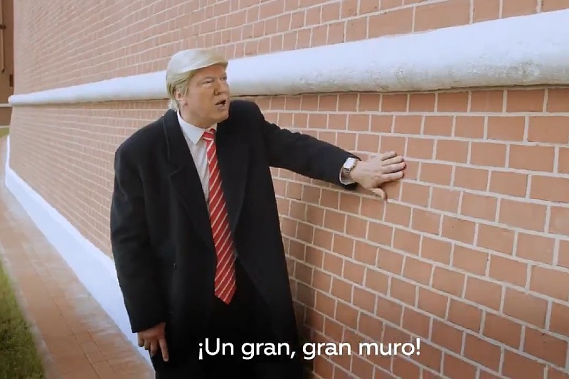 México, el muro y fake news, en la divertida nueva parodia a Trump (+video). Noticias en tiempo real
