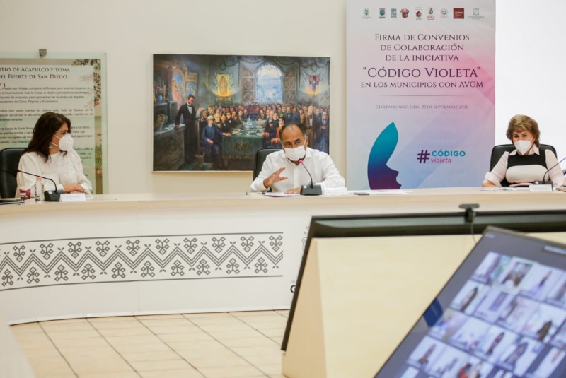 Instauran código violeta en 9 municipios de Guerrero. Noticias en tiempo real