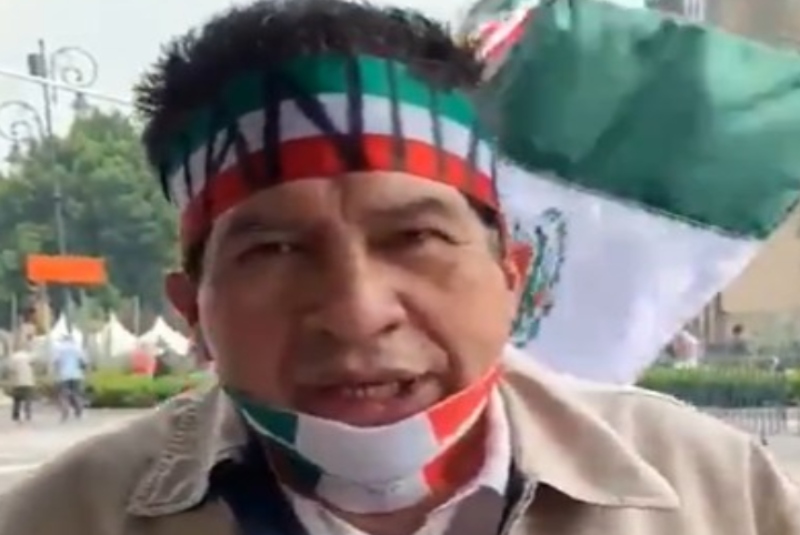 Traidor: “Juanito” de Iztapalapa reaparece, pero ahora apoya a FRENA (+video). Noticias en tiempo real