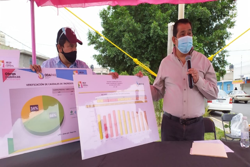 Nezahualcóyotl contará con un nuevo sistema de distribución de agua potable: Juan Hugo de la Rosa. Noticias en tiempo real