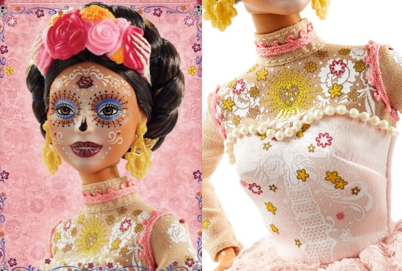  Lanzan Barbie Catrina, nueva muñeca de colección por Día de Muertos ( fotos)