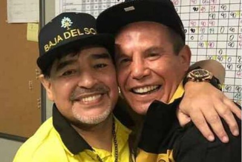 Maradona podría haber dejado las drogas, revela Julio César Chávez. Noticias en tiempo real