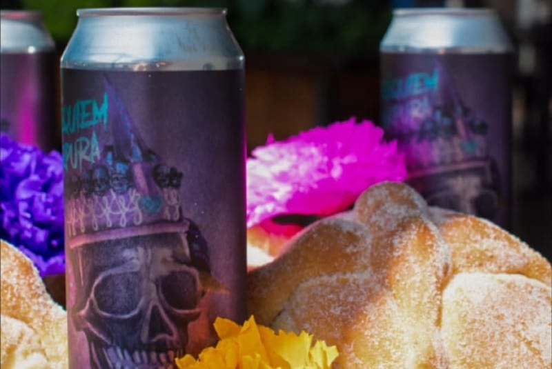 Crean Réquiem Púrpura, la cerveza sabor pan de muerto (+fotos). Noticias en tiempo real
