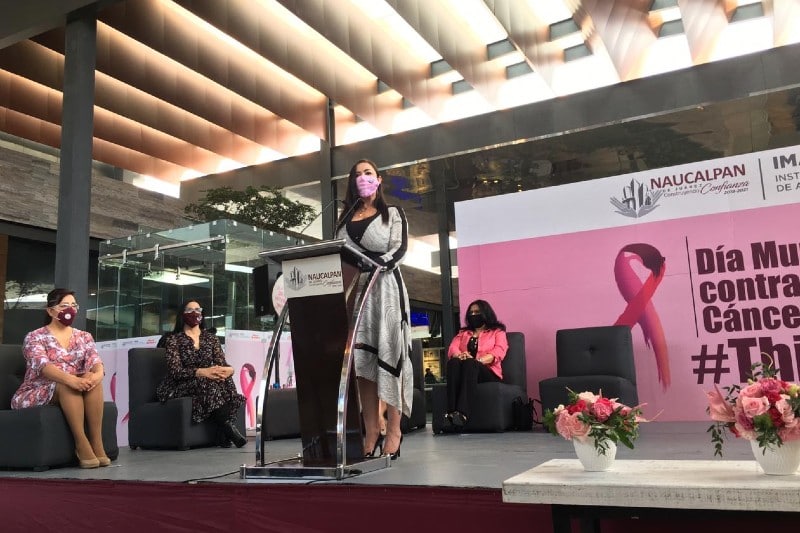 Patricia Durán encabeza campaña contra cáncer de mama. Noticias en tiempo real