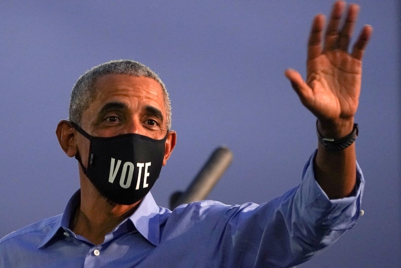 En apoyo a Joe Biden, Barack Obama aparece en campaña electoral (+fotos). Noticias en tiempo real