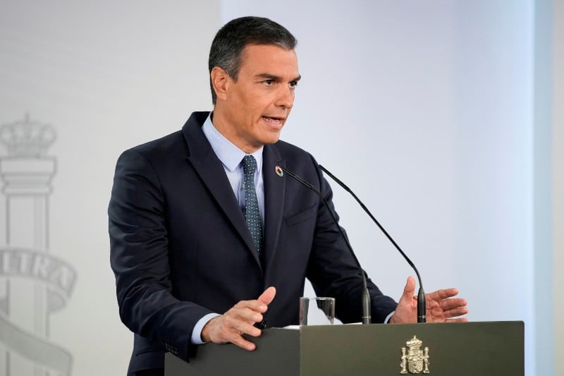 primer ministro de España, Pedro Sánchez