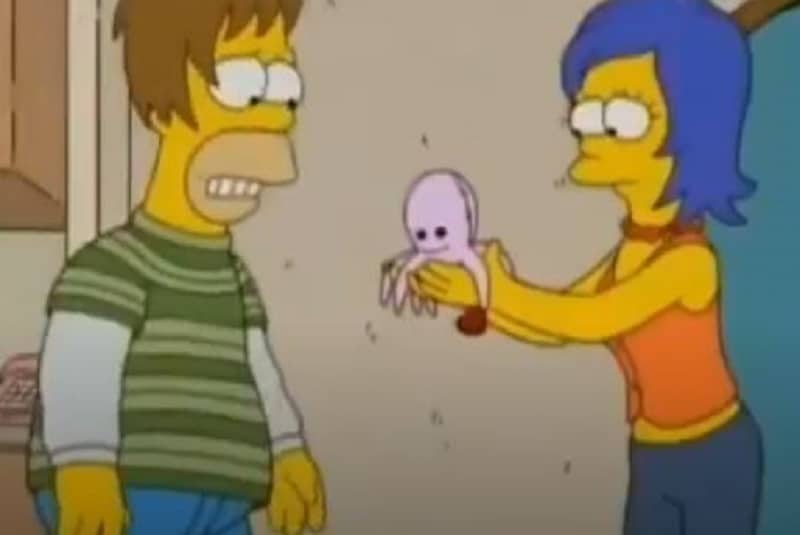 Pulpo reversible aparece en capítulo de Los Simpson de 1998 (+video). Noticias en tiempo real