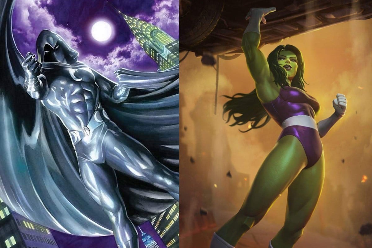 Moon Knight y She-Hulk