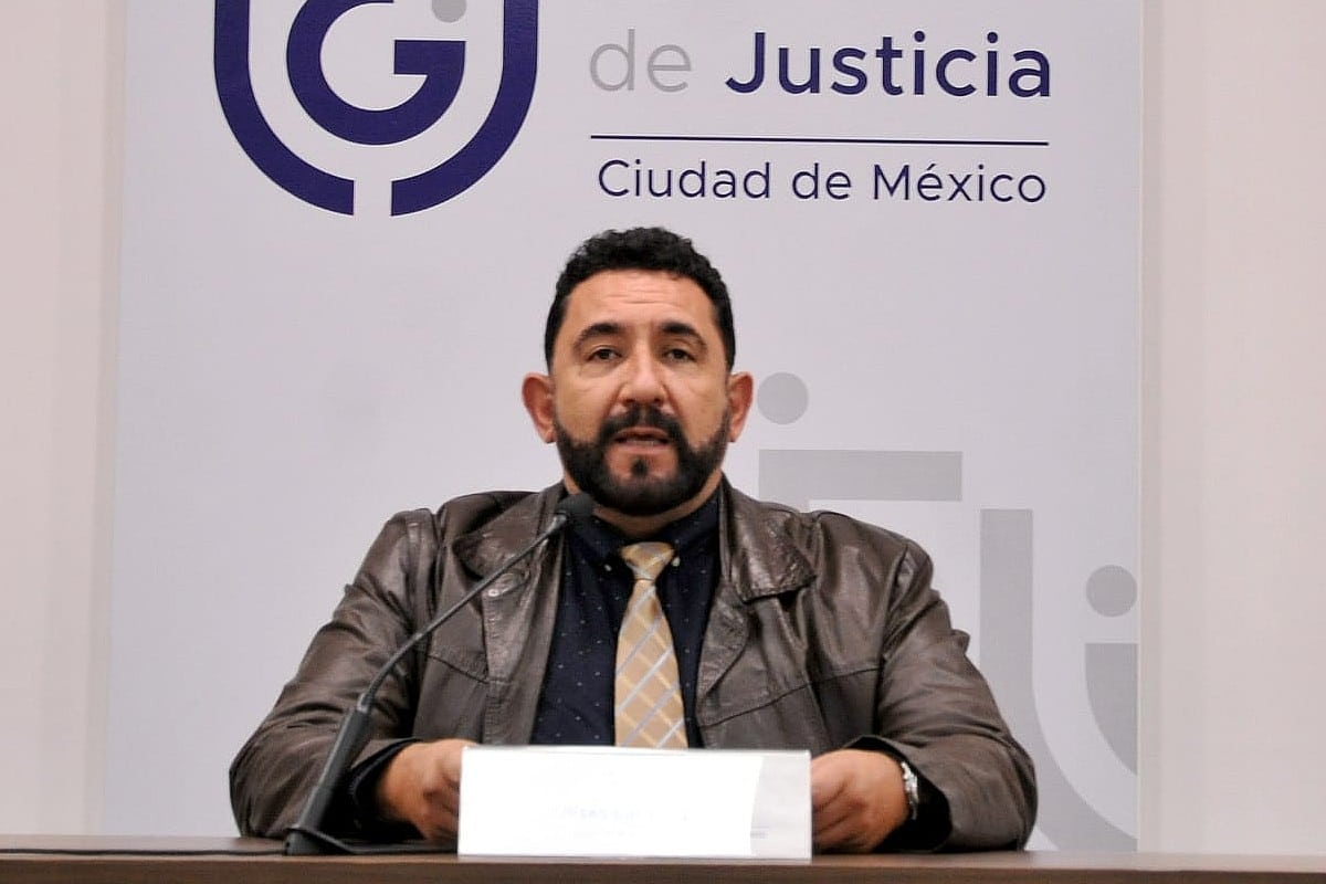 vocero de la Fiscalía General de Justicia de la Ciudad de México, Ulises Lara López, brinda conferencia sobre caso Alessandro
