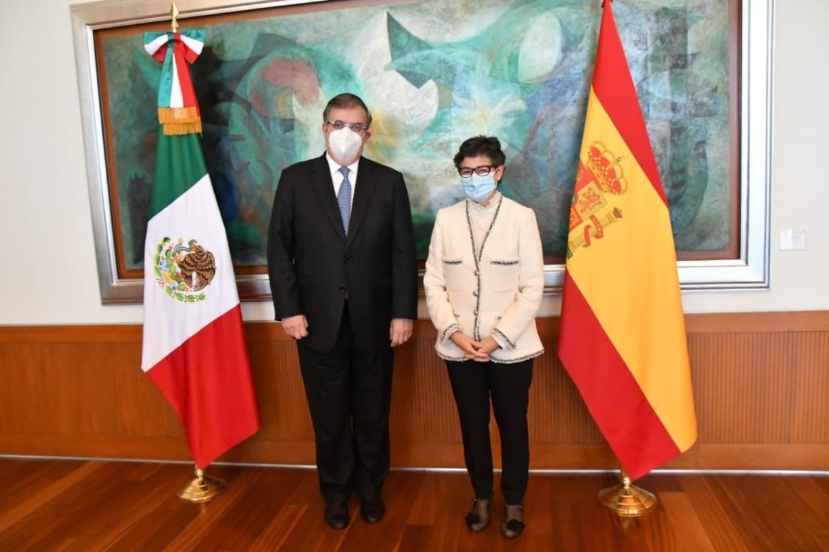 Los cancilleres refrendaron la intención de México y España de reforzar los lazos bilaterales y su cooperación global