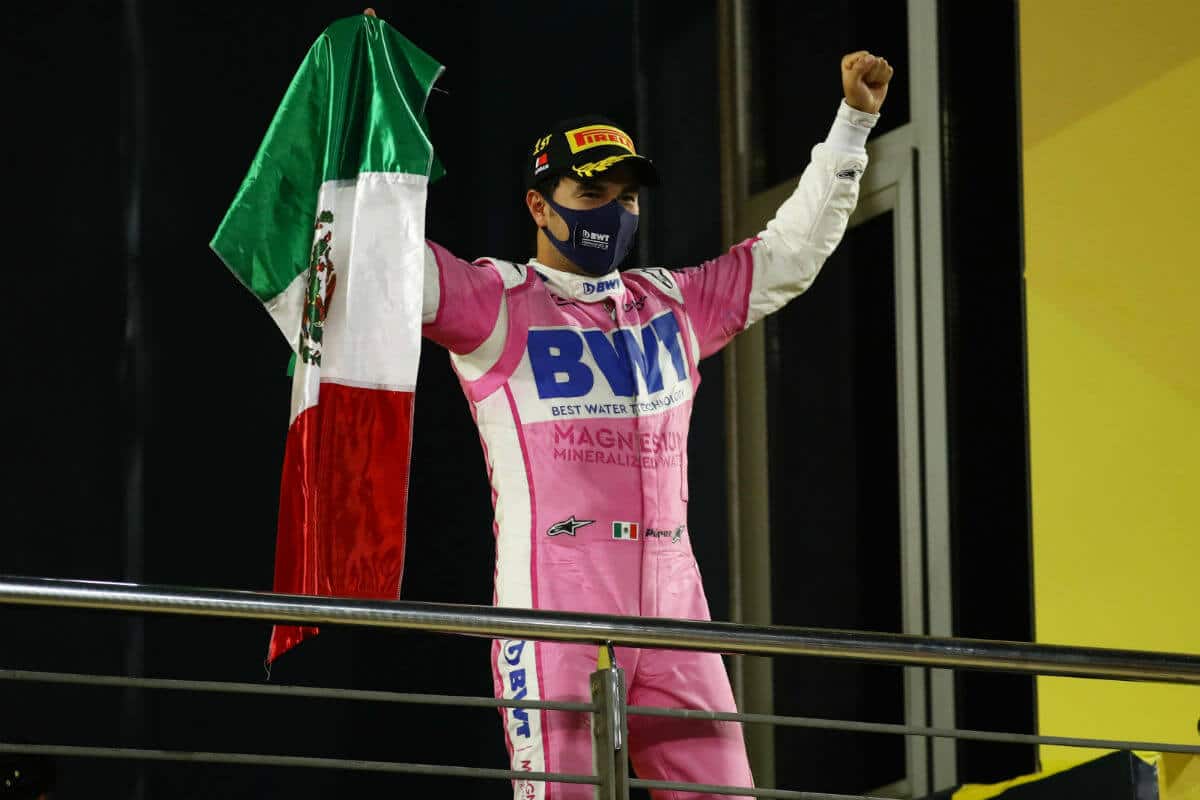 Pérez, de 30 años, concluyó la temporada 2020, la décima en la carrera del mexicano, en la cuarta posición en el Campeonato de Piloto