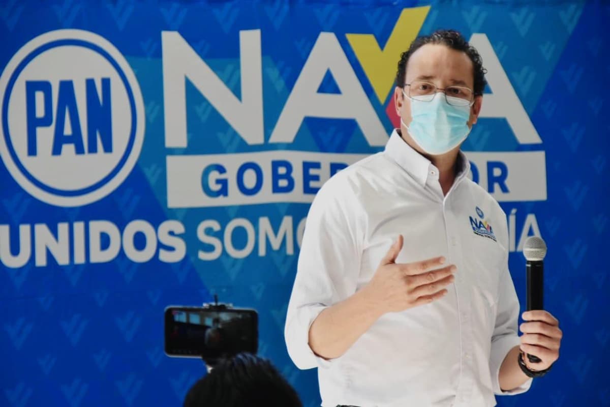 Ante militantes panistas de Ébano, el aspirante la candidatura al Gobierno de San Luis Potosí, Xavier Nava Palacios reiteró que si bien, los resultados en