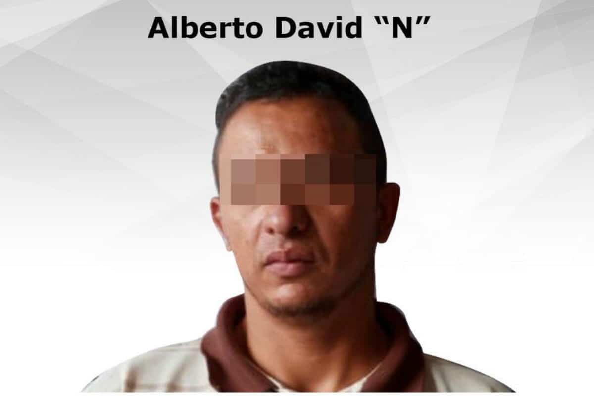 Derivado de la coordinación interinstitucional entre fiscalías, se logró establecer que Alberto David “N” alias "El Chino", de 34 años de edad