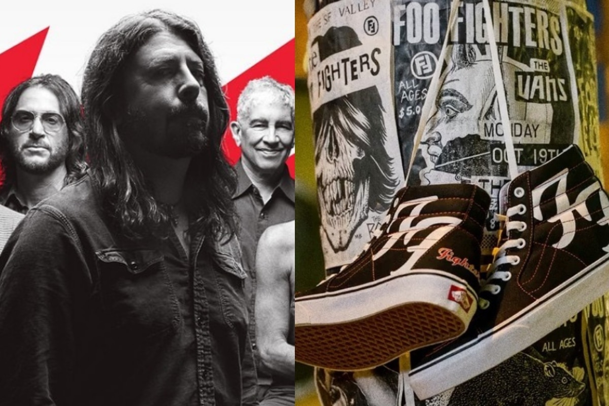 Vans lanzará tenis especial el 25 aniversario de Foo Fighters - Horas