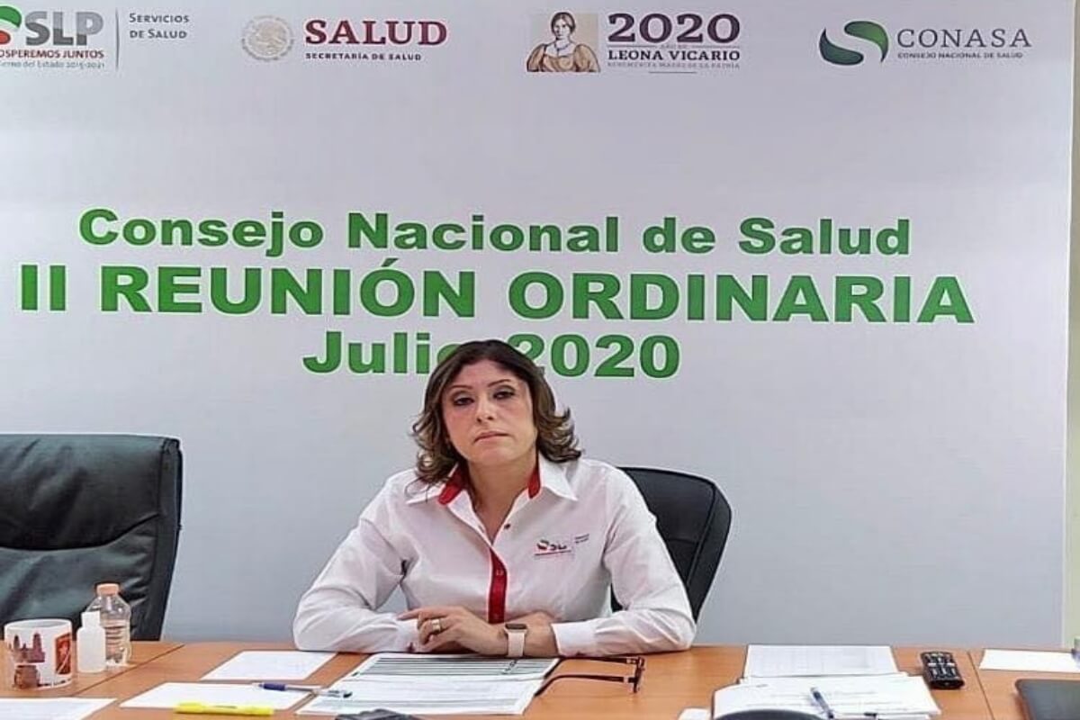 Por razones personales, la secretaria de Salud de San Luis Potosí, Mónica Liliana Rangel, solicitó licencia este domingo para separarse de su cargo