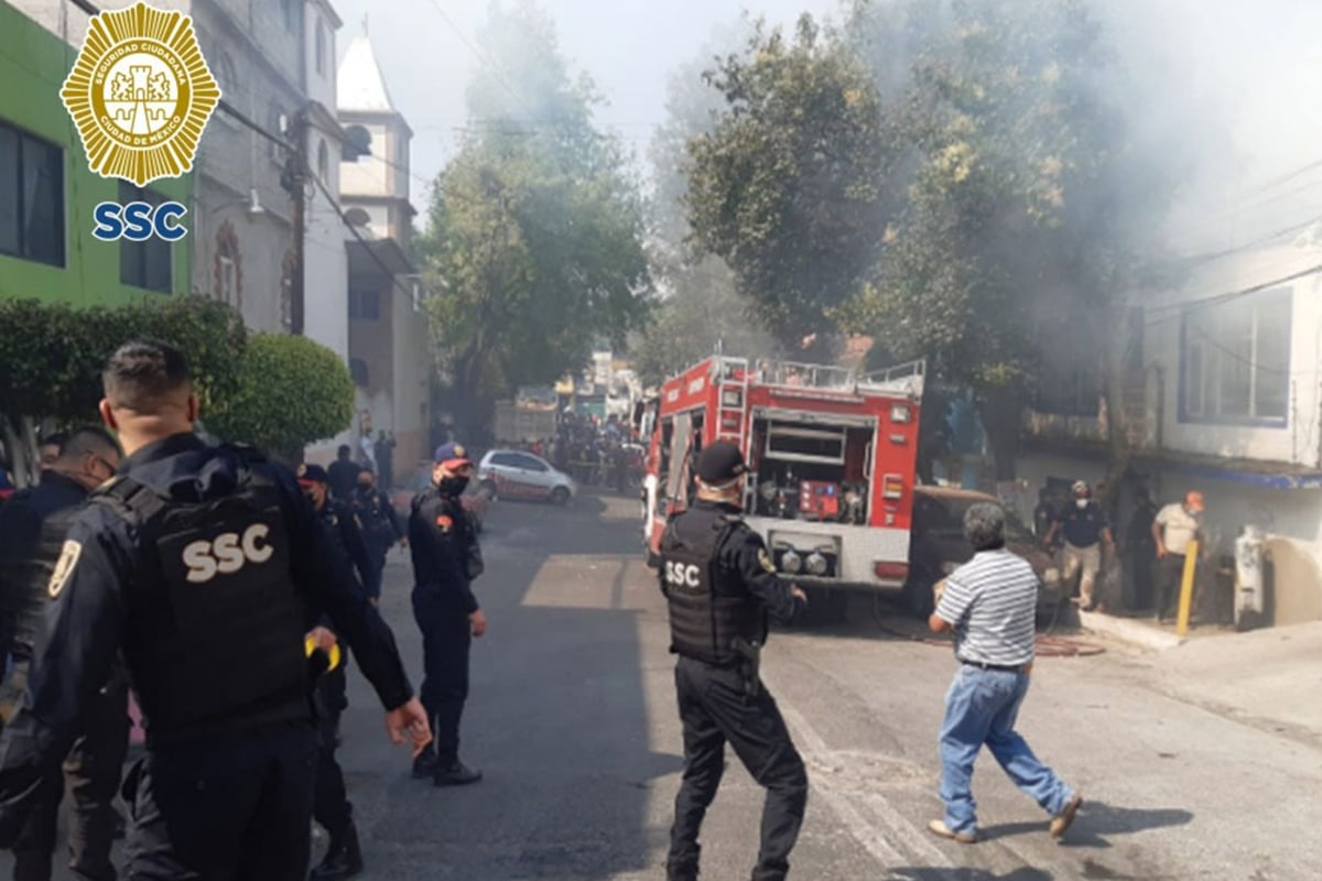 Más de 200 personas fueron evacuadas en Álvaro Obregón