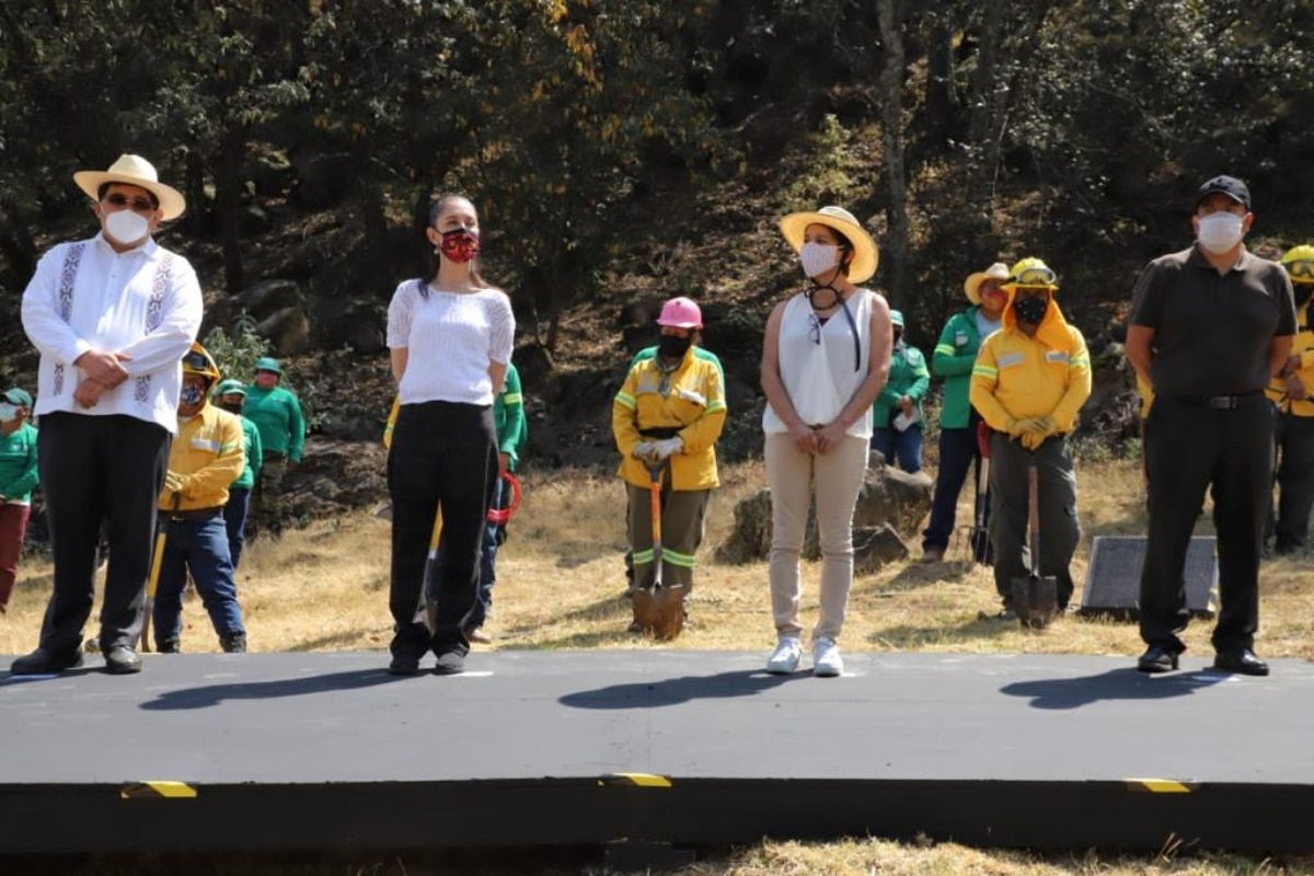 En el marco del Día Mundial de la Vida Silvestre, la jefa de Gobierno encabezó un evento realizado en la comunidad de Santiago Tepalcatlalpan, en Xochimilco