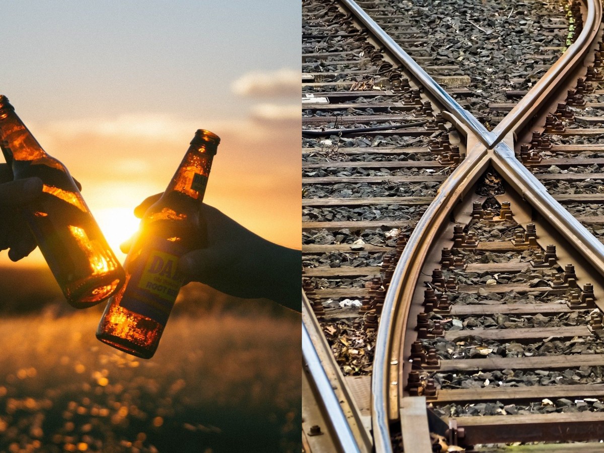 Cerveza y ferrocarriles
