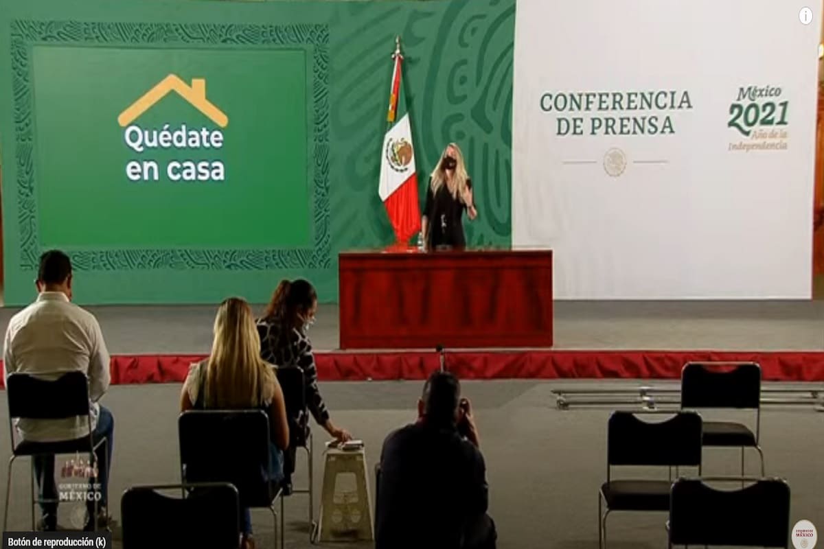 Conferencia sobre Covid-19 en México