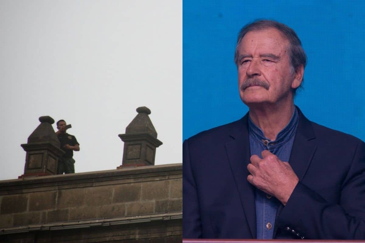 Vicente Fox critica al gobierno por usar inhibidores de drones