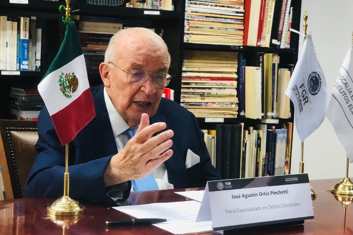 José Agustín Ortiz Pinchetti: FEDE firma convenio con 30 fiscalías estatales ante elecciones del 6 de junio